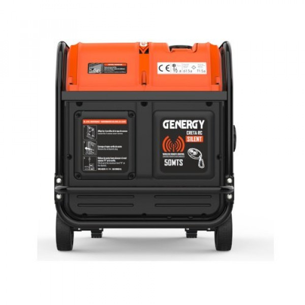 Генератор инверторный бензиновый GENERGY CRETA SILENT RC 7,5 кВт