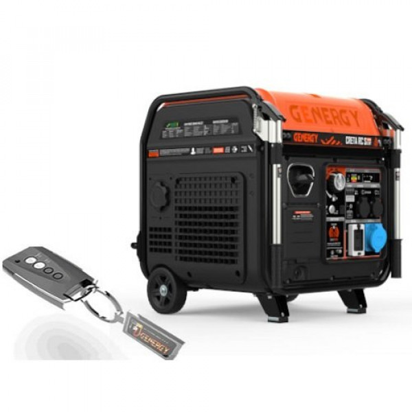 Генератор инверторный бензиновый GENERGY CRETA SILENT RC 7,5 кВт