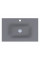 Умывальник JESSEL 700 MIRASTONE GRAY