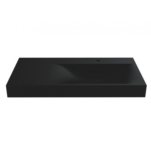 Умывальник VIOLA 1000 R MIRASTONE BLACK SHINE