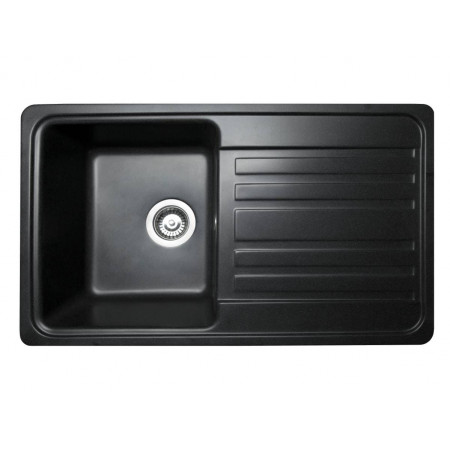 Кухонная мойка VERSAL black shine