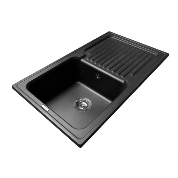 Кухонная мойка ORLEAN black shine