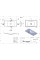 Умывальник JESSEL 900 MIRASTONE GRAY
