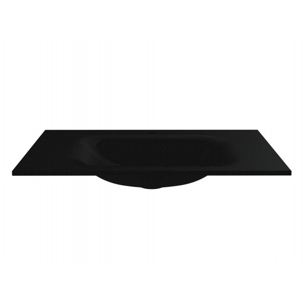 Умывальник JESSEL 800 MIRASTONE BLACK SHINE