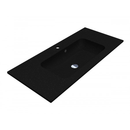 Умывальник DELLA 1000 MIRASTONE BLACK SHINE
