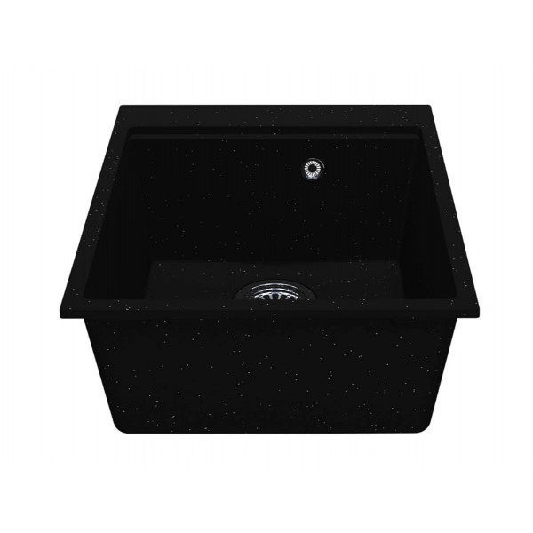Кухонная мойка LAGOON 420 black shine