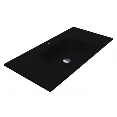 Умывальник JESSEL 900 MIRASTONE BLACK SHINE