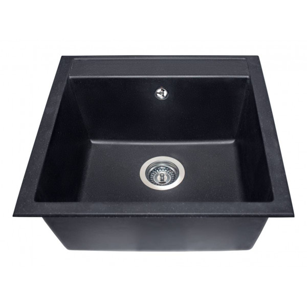 Кухонная мойка BODRUM 510 black shine