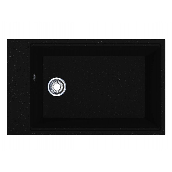 Кухонная мойка LAGOON 760 black shine