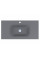 Умывальник JESSEL 900 MIRASTONE GRAY