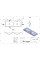 Умывальник JESSEL 1200-2 MIRASOFT