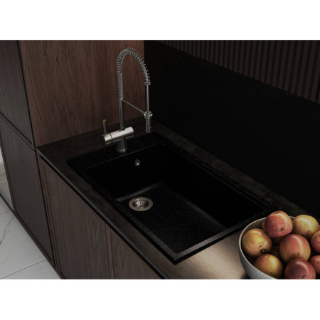 Кухонная мойка LAGOON 760 black shine