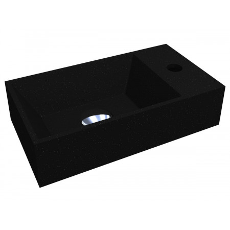 Умывальник COPPER 400 MIRASTONE BLACK SHINE