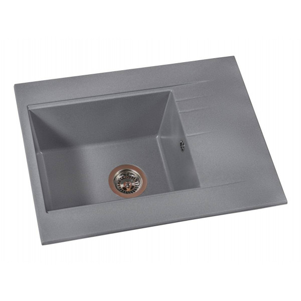 Кухонная мойка BODRUM 650 gray