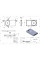 Умывальник LOOP 800 L MATT