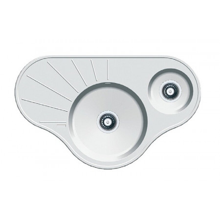 Кухонная мойка Fabiano Arc 94x58x15 Alpine White 8221.201.0276