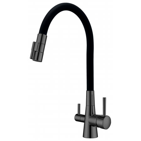 Смеситель кухонный Fabiano FKM 3121 Flex Chrome 8231.403.1120