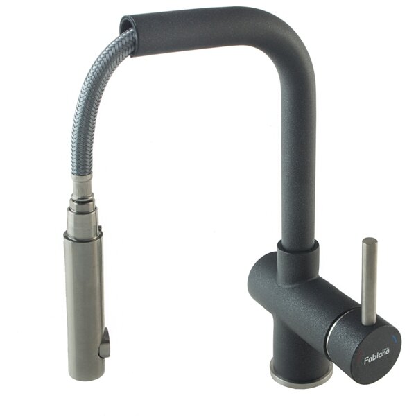 Смеситель кухонный Fabiano FKM 46P SS Antracit 8232.401.0194