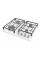 Газовая варочная панель Fabiano FHG 2844 VGHT White Glass 8112.507.1112