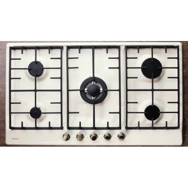 Газова варильна панель Fabiano FHGR 2795 VGHT Ivory 8112.508.0332