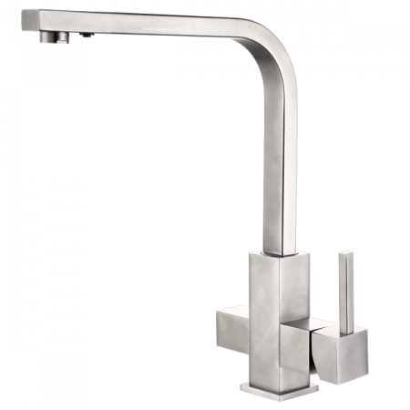Смеситель кухонный Fabiano FKM 31.17 SS Inox 8231.401.0833