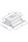 Вытяжка Fabiano Slim 60 Lux Black Glass 8107.504.0428