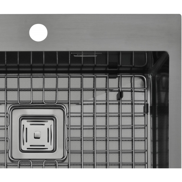 Нержавеющая мойка Fabiano TOP 49 Celldecor Nano Graphite 8216.401.1687