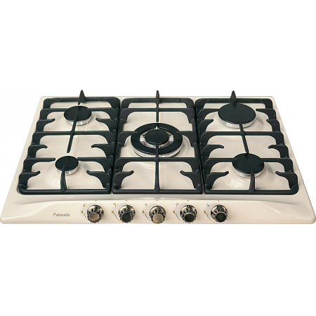 Газовая варочная панель Fabiano FHGR 2375 VGHT Ivory 8112.508.0338