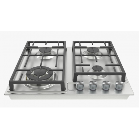 Газовая варочная панель Fabiano FHG 3344 GHT Inox 8112.507.1108