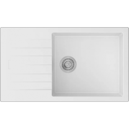 Кухонная мойка Fabiano Classic 86x50 XL Alpine White (New) 8221.301.1437