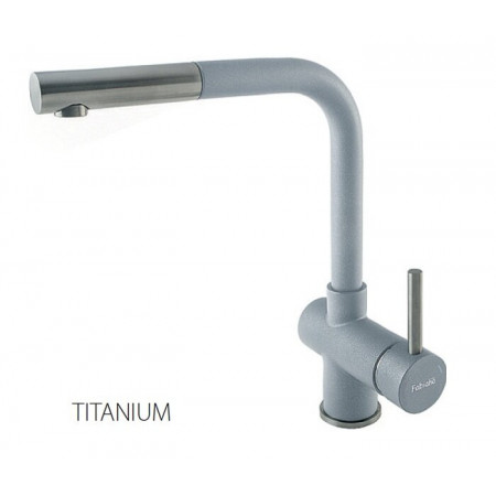 Смеситель кухонный Fabiano FKM 46P SS Titanium 8232.401.0072