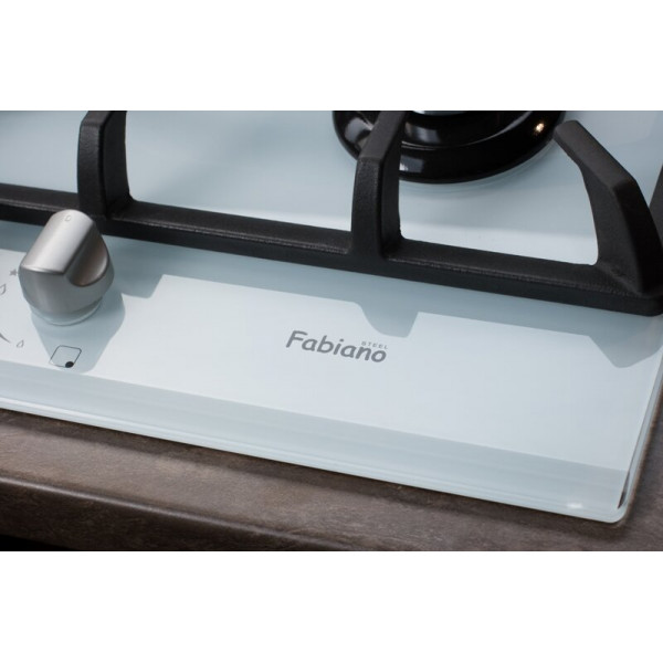 Газовая варочная панель Fabiano FHG 1055 VGHT White Glass 8111.405.0311
