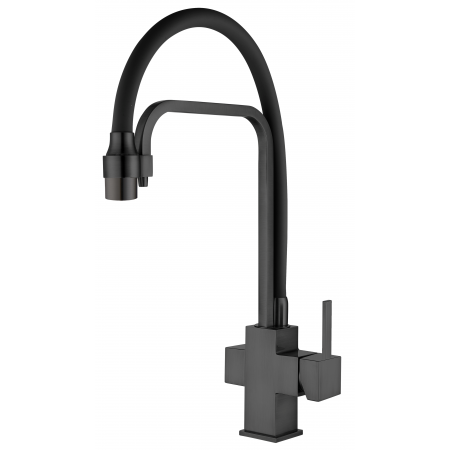 Кухонный смеситель Fabiano FKM 31.11 Black Steel 8231.403.1 050