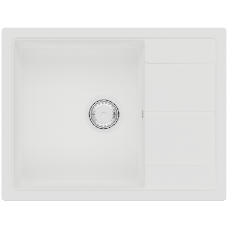 Кухонная мойка Fabiano Cubix 65x50 Alpine White 8221.201.0982