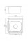 Кухонная мойка Fabiano 38x38 микродек. (0,80) 8211.401.0460