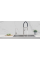 Кухонный смеситель Fabiano FKM 68P SS Inox 8232.401.1 020