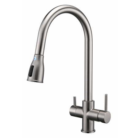 Смеситель кухонный Fabiano FKM 3122 Inox 8231.403.1151