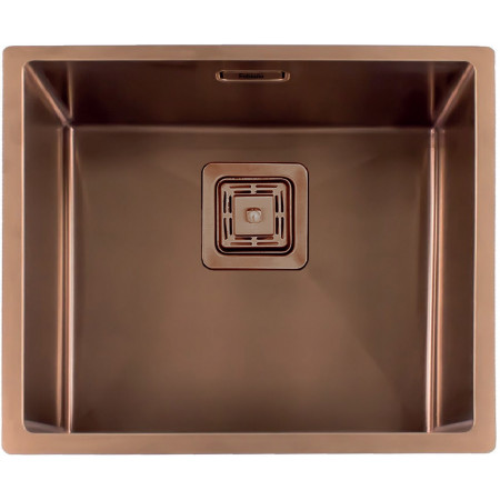 Кухонная мойка Fabiano Quadro 53 Nano Copper R10 (53x44) 1,20 мм 8216.401.1069