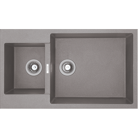 Кухонная мойка Fabiano Quadro 86x50x15 Beton 8221.301.0653