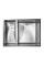 Кухонная мойка Fabiano Quadro 58 R10 R(58x44) 1,20 мм 8216.401.0075