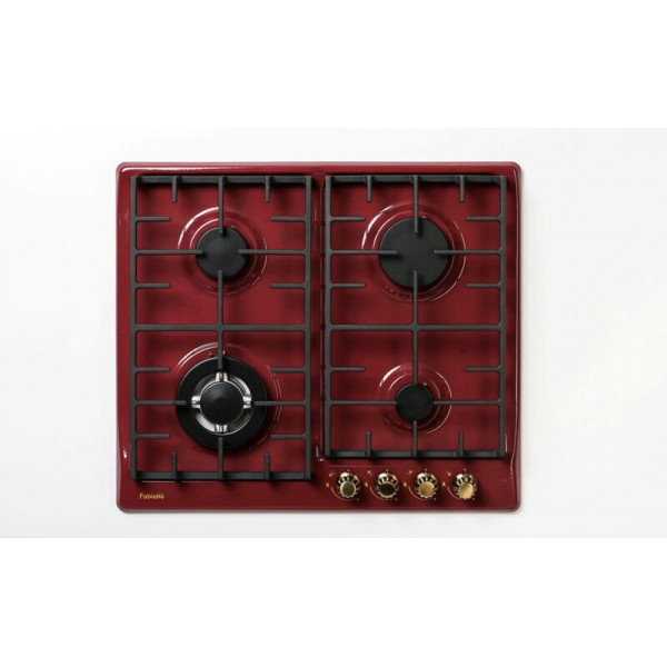 Газова варильна панель Fabiano FHGR 2744 VGHT Burgundy 8112.508.0196