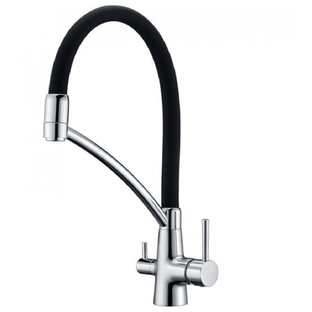 Смеситель кухонный Fabiano FKM 31.10 Chrome Black 8231.403.0077