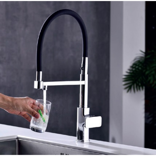 Кухонный смеситель Fabiano FKM 3119PX Inox 8231.403.1 017
