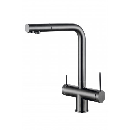 Кухонный смеситель Fabiano FKM 31.40 SS Nano Graphite 8231.401.1115