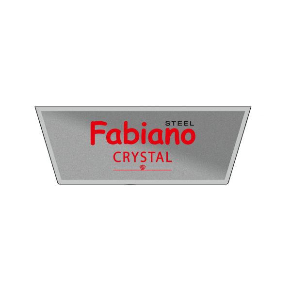 Гранитная мойка Fabiano Crystal 61x46 Titanium 8221.301.1488