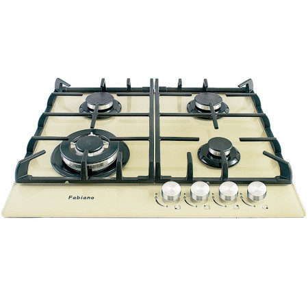 Газовая варочная панель Fabiano FHG 1044 VGHT Cream 8111.405.0158