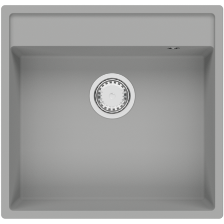 Кухонная мойка Fabiano Cubix 53x50 Grey Metallic 8221.201.0951