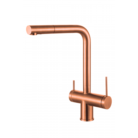 Кухонный смеситель Fabiano FKM 31.14 SS Nano Copper 8231.401.1143