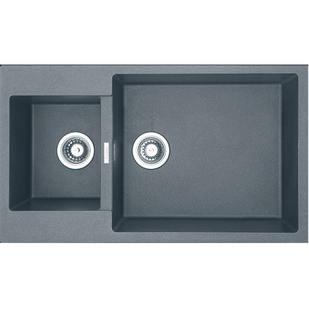 Кухонная мойка Fabiano Quadro 86x50x15 Titanium 8221.301.0024