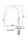 Смеситель кухонный Fabiano FKM 50 SS Cream 8232.401.0086